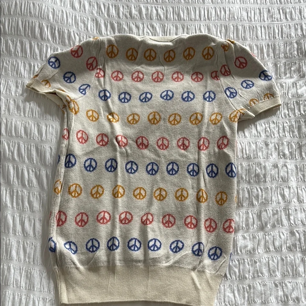 Modcloth Red and Blue Short Sleeve Tee - Picture 2 of 8
